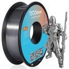 Filamento de impressora 3D TeqStone Silk PLA 1,75 mm prata 1 kg