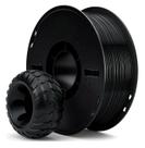 Filamento Elegoo Tpu Preto 1.75mm 1kg Impressão Voolt3d Filamento Elegoo Tpu Preto 1.75mm 1kg Impressão Voolt3d