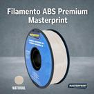 Filamento para impressora 3D ABS Premium excelente em resistência térmica e força mecânica 1Kg 1.75mm