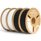 Filamento para impressora 3D ELEGOO Matte PLA Preto e Branco 4kg Filamento para impressora 3D ELEGOO Matte PLA Preto e Branco 4kg
