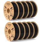 Filamento para Impressora 3D ELEGOO PLA 1,75 mm Preto 10 kg Filamento para Impressora 3D ELEGOO PLA 1,75 mm Preto 10 kg