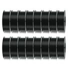 Filamento para impressora 3D Kingroon PLA 1,75 mm 16 kg preto
