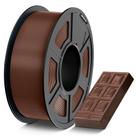 Filamento para impressora 3D TECBEARS PETG 1,75 mm 1 kg de chocolate