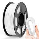 Filamento para impressora 3D TECBEARS TPU 1,75 mm 95A Branco 1 kg