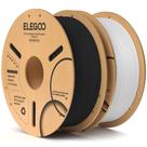Filamento PLA ELEGOO 1,75mm - 2kg (Preto e Branco) Filamento PLA ELEGOO 1,75mm - 2kg (Preto e Branco)