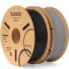 Filamento PLA ELEGOO 1,75mm (2kg x 2) - Preto e Cinza para Impressora 3D Filamento PLA ELEGOO 1,75mm (2kg x 2) - Preto e Cinza para Impressora 3D