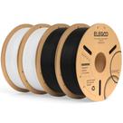 Filamento PLA+ ELEGOO 1,75mm (4kg) - Preto e Branco para Impressora 3D Filamento PLA+ ELEGOO 1,75mm (4kg) - Preto e Branco para Impressora 3D