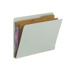 File Folder Smead 100% reciclado com SafeShield Fasteners Ltr