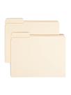 File Folder Smead Reforceed 1/3 Cut Aba, tamanho carta 100/caixa