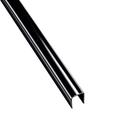 Filete PP1 Inox Preto Brilhante 120 cm