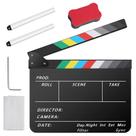 Film Clapper Board Temery Acrylic Film Slate 30x25cm Film Clapper Board Temery Acrylic Film Slate 30x25cm