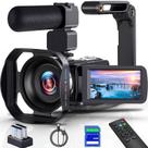 Filmadora Tixeuo 8K 64MP Zoom 18X WiFi com Controle Remoto e Tela LCD de 3" Filmadora Tixeuo 8K 64MP Zoom 18X WiFi com Controle Remoto e Tela LCD de 3"