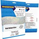 Filme Adesivo INKJET A4 135G Holográfico Espiral (pacote com 10 Folhas)