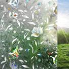 Filme de privacidade para janelas rabbitgoo Rainbow Tulip 75x200cm