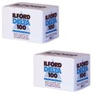 Filme Ilford Delta 100 Professional em preto e branco ISO 100 35 mm com 36 exposições (pacote com 2)