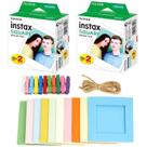 Filme instantâneo Fujifilm instax Square 40 Exposições e molduras Filme instantâneo Fujifilm instax Square 40 Exposições e molduras