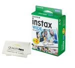 Filme instantâneo Fujifilm instax Wide, pacote com 2 (20 exposições) Filme instantâneo Fujifilm instax Wide, pacote com 2 (20 exposições)