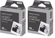 Filme instax Square Monocromático Fujifilm - 10 exposições (x2)