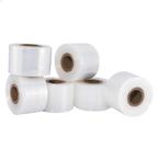 Filme Plástico Stretch 50mm Cortado Kit 5 Rolos de 100 Metros Embalagem