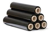 Filme Stretch Virgem Preto Esticável Virgem Não Reciclado
