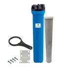 Filtro 20" Completo para Poço Artesiano 3/4 com Refil - Vazão até 2500 L/h