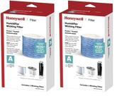 Filtro absorvente de reposição Honeywell A para umidificador, pacote com 2 Filtro absorvente de reposição Honeywell A para umidificador, pacote com 2