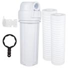 Filtro Agua Cavalete Caixa D'agua 2 Refil Pp Ranhurado Filtro Agua Cavalete Caixa D'agua 2 Refil Pp Ranhurado