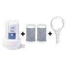 Filtro Agua Chuveiro Shower Branco Bbi + 2 Refis + Chave Filtro Agua Chuveiro Shower Branco Bbi + 2 Refis + Chave