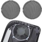 Filtro antipoeira para ventilador do PS5 Chanvoo, 2 unidades, malha metálica preta Filtro antipoeira para ventilador do PS5 Chanvoo, 2 unidades, malha metálica preta