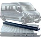 Filtro ar condicionado nova master 2.3 2014/... 7701209837