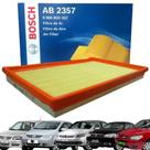 Filtro Ar Motor 1.0 1.4 Bosch 0986B02357 Gol Celta Corsa Palio Clio Fox Uno Siena Prisma
