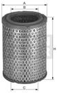 Filtro Ar P 114 1996 a 2012 Mann-Filter C 30 1622