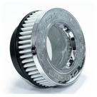 Filtro ar tela protetora duplo fluxo 100mm branca (rc016br) race chrome