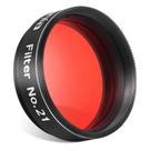 Filtro Astromania Color/Planetary 1,25 polegadas 21 Laranja