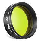 Filtro Astromania Color/Planetary 1,25 polegadas 8 Amarelo