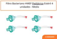 Filtro Bacteriano HMEF Pediátrico Estéril 4 unidades - Medix