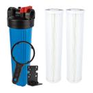 Filtro Big Blue 20'' Chave E Suporte Com 2 Refil Plissado