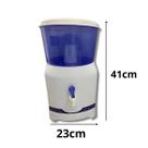 Filtro Bóia e Vela Filtração Branco Bebedouro Agua C/ Cuba De Barro 6 Litros Purificador Filtro Bóia e Vela Filtração Branco Bebedouro Agua C/ Cuba De Barro 6 Litros Purificador