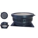 Filtro Carvão Ativado P/ Fan 120mm Gardenleds Odor Grow Cultivo Indoor