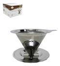 Filtro / Coador De Cafe De Inox Pequeno 12x6cm - Oem