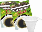 Filtro coador para cafe juliana tam.103 reutilizável - 2 pçs Filtro coador para cafe juliana tam.103 reutilizável - 2 pçs
