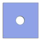 Filtro Cokin P077 Center Spot de grande angular (azul) para 21-35 mm Filtro Cokin P077 Center Spot de grande angular (azul) para 21-35 mm