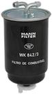 Filtro Combustível F-1000 1996 a 1998 Mann-Filter WK 842/3
