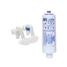 Filtro Compatível + kit 2 Torneiras Libell Acqua Flex Branco