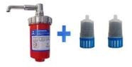 Filtro Copo Vermelho Universal Abs Com 2 Refil Extra