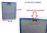 Filtro Da Coifa Alumínio Coifa 32x26 Cm