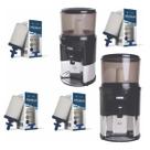 Filtro De Água Alcalina Tripla Ação + 4 Vela Tripla Ação Pemium Oasis