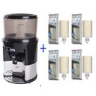 Filtro De Água Alcalina Tripla Ação Oasis + 4 Vela Esterelizante Stéfani