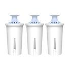 Filtro de água AQUA CREST Alkaline para jarros Brita 3 unidades