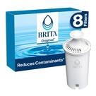 Filtro de água BRITA Standard, pacote com 8 unidades, sem BPA, 76L